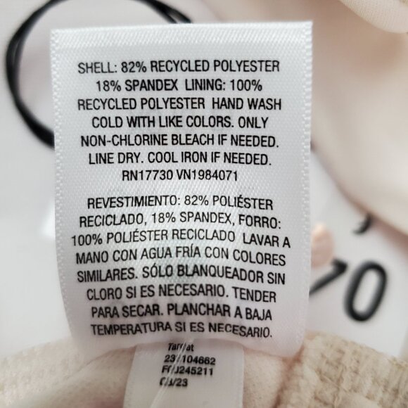 Ivory Halter Swimsuit Size XS NWT Shade n Shore Medium Seat Coverage Adjustable - Picture 7 of 7